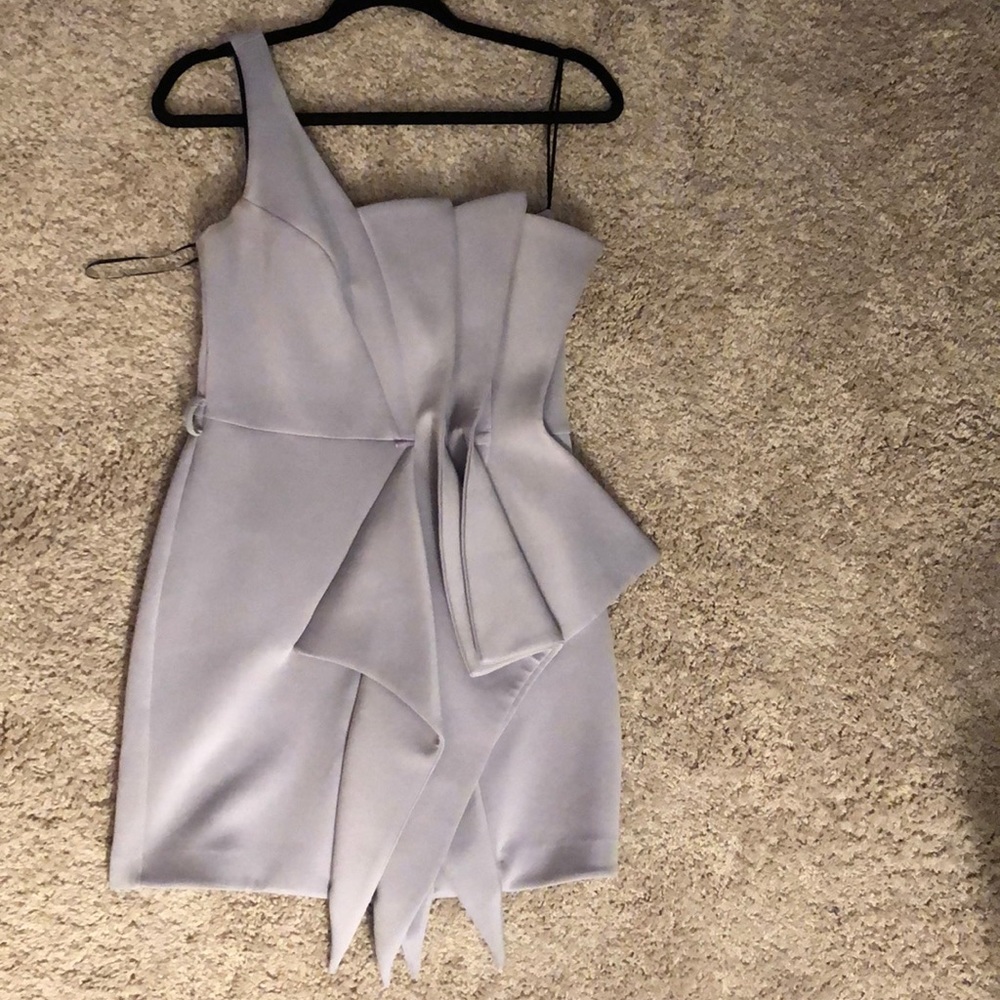 One strap mini dress